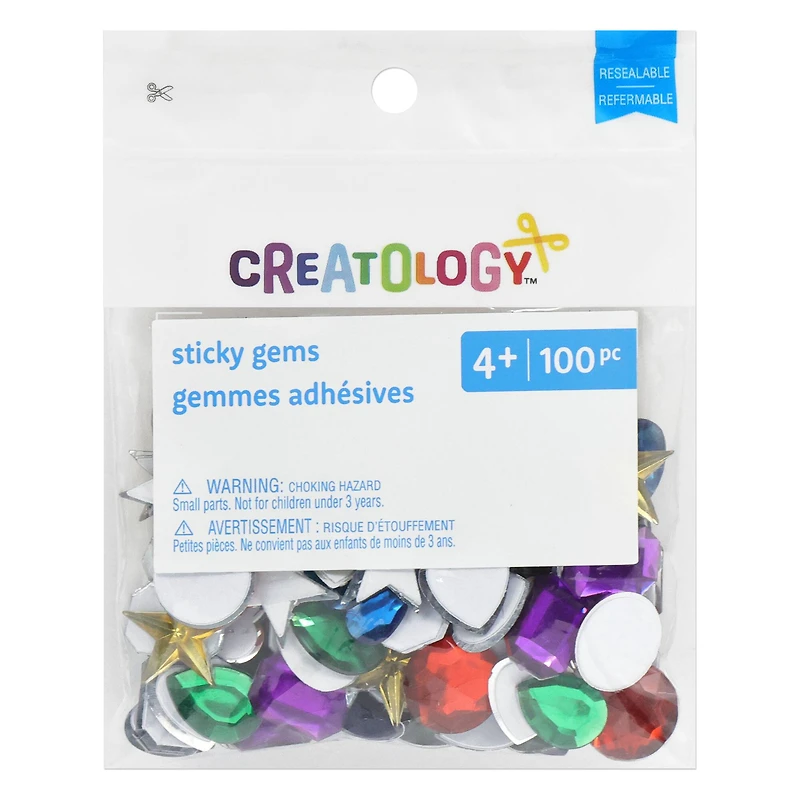 Mixed Shape Sticky Gems by Creatology™