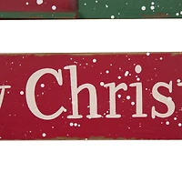 Glitzhome® 24" Christmas Truck Yard Stack