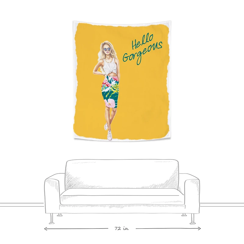 Tropical Skirt Tapestry