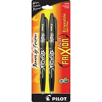 Pilot® FriXion Ball® 0.7mm Black Erasable Gel Ink Pens 2 Set