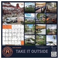 TF Publishing 2025 Airstream: Live Riveted Wall Calendar