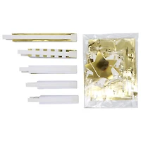 White & Gold Party Décor Kit by Celebrate It™