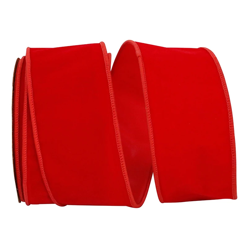 JAM Paper 2.5" Velvet Wired Heavy Commercial Ribbon