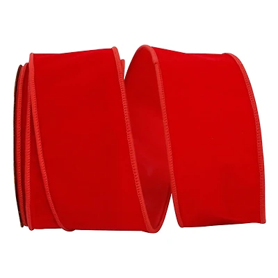 JAM Paper 2.5" Velvet Wired Heavy Commercial Ribbon