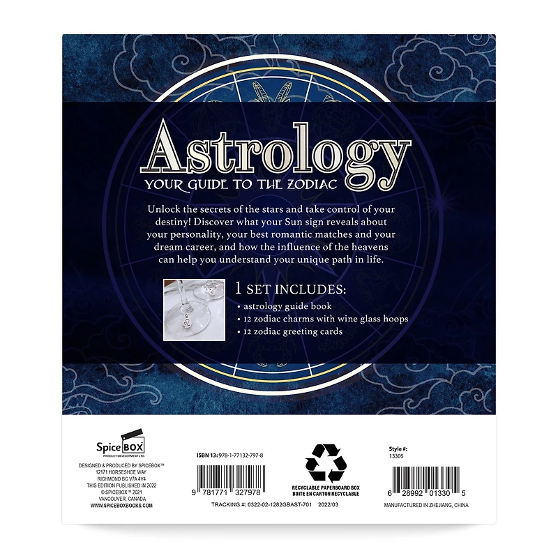SpiceBox Secret of the Stars Astrology Kit Gift Box