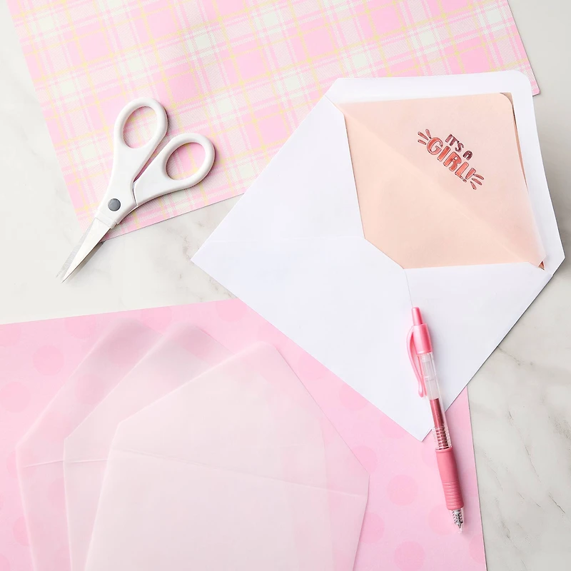 A7 White Vellum Envelope Inserts by Recollections™, 10ct.