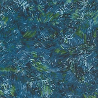 Robert Kaufman Blue Green Brush Strokes Cotton Fabric