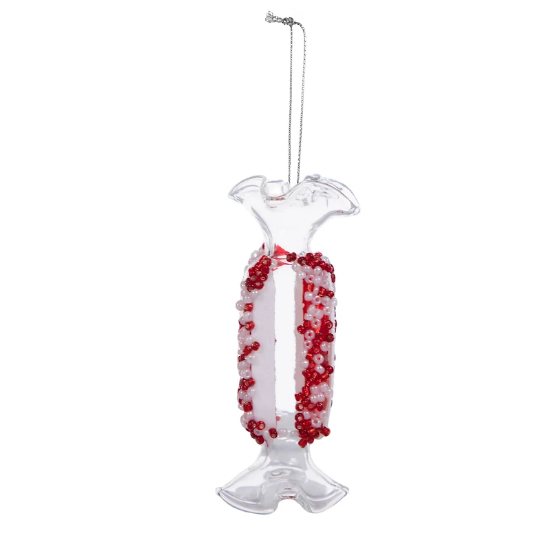 5" Peppermint Candy Glass Ornament by Ashland®