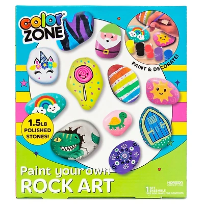 Color Zone® Paint Your Own Rock Art