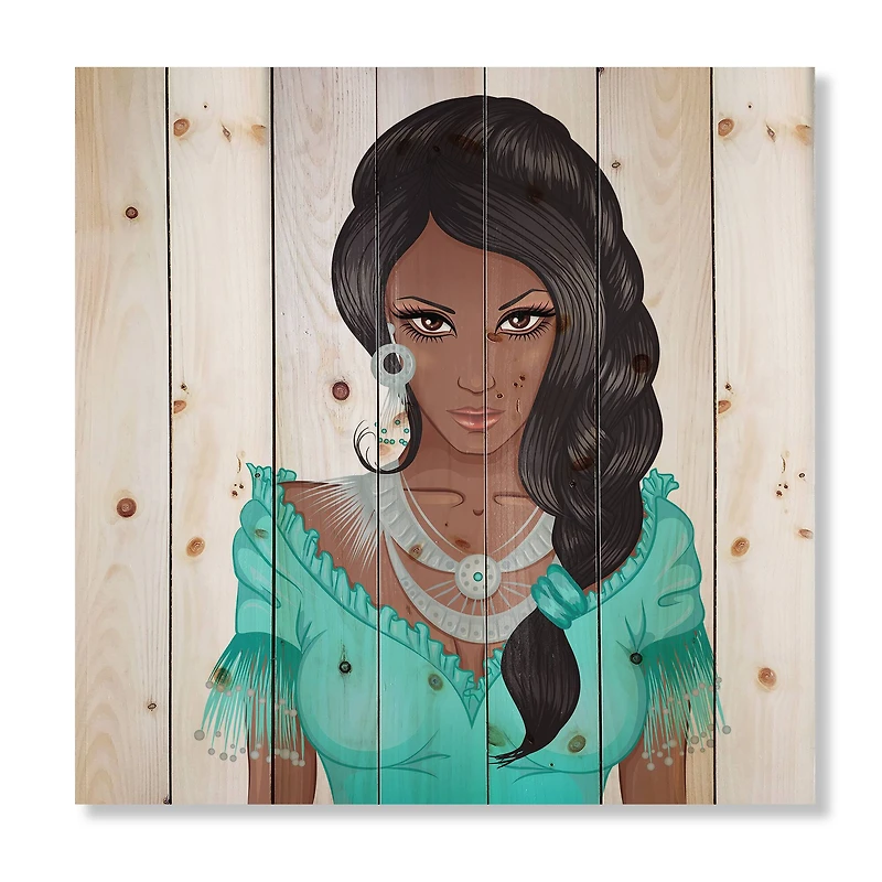 Designart - Portrait Of African American Woman XVI