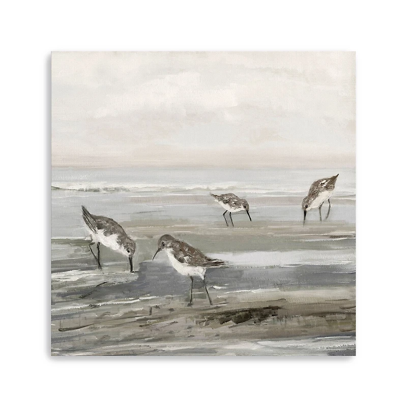 Evening Beach I Canvas Giclee