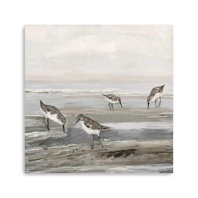 Evening Beach I Canvas Giclee