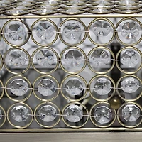 Lalia Home Classix 12" Antique Brass 2-Light Square Flush Mount