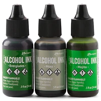 Tim Holtz® Mint & Green Spectrum Alcohol Inks, 3ct.