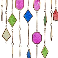 Multi Metal Contemporary Windchime, 49" x 12"