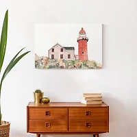Coastal Lighthouse 24" x 16" Canvas Wall Art