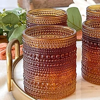 Kate Aspen® 10oz. Textured Beaded Glass Set