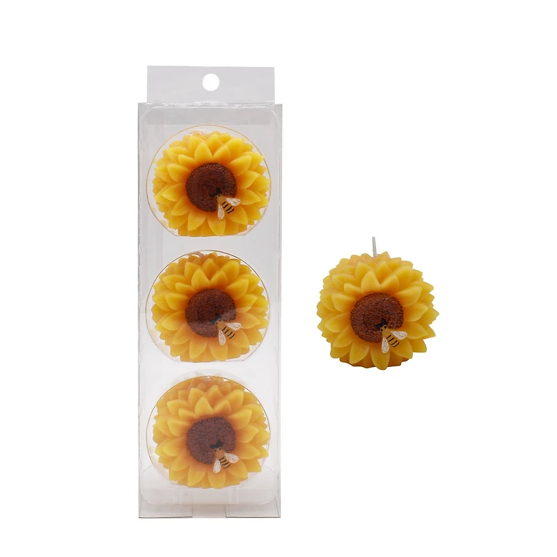 1.75" Sunflower Votive Candles, 3ct. by Ashland®