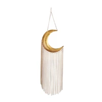 Gold Iron Glam Windchime, 30" x 8"
