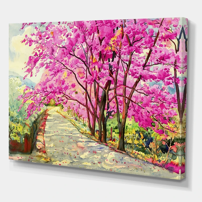 Designart - Cherrry Blossom Lane