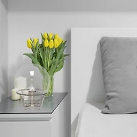 Lalia Home 10" Old World Globe Glass Table Lamp