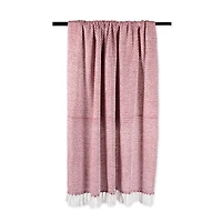 DII® Barn Red Woven Throw