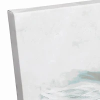 White Flowers 20" x 20" Canvas Wall Art