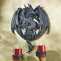 Design Toscano The Dragons Pentacle Wall Sculpture