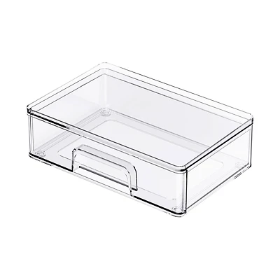 Small Clear Stacking Plastic Drawer by Simply Tidy®