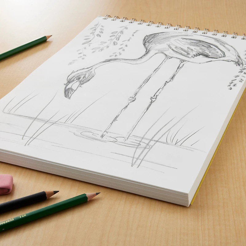 Strathmore® 300 Series Wired Sketch Paper Pad