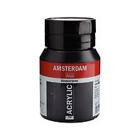 Amsterdam Standard Series Oxide Black Acrylic Paint, 500mL