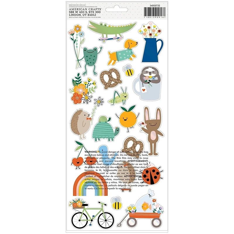 American Crafts™ Kid At Heart Icon Cardstock Stickers
