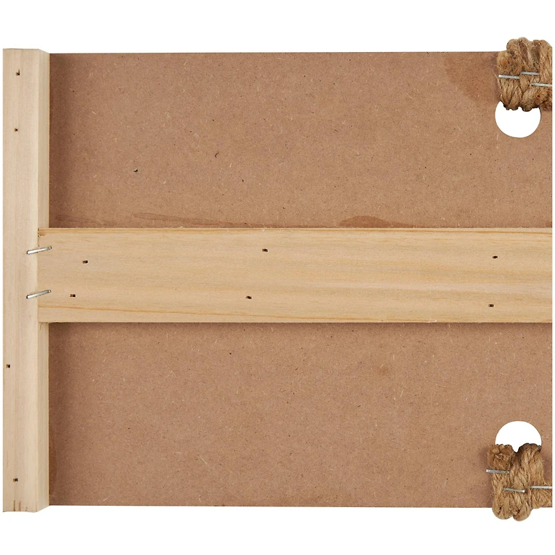 Blue Beach House Wooden Wall Sign Décor