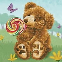 Diamond Dotz® Honey Pot BearLolly Pop Lick Diamond Painting Kit