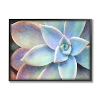 Stupell Industries Succulent Plant Vibrant Bloom Painting Framed Wall Art