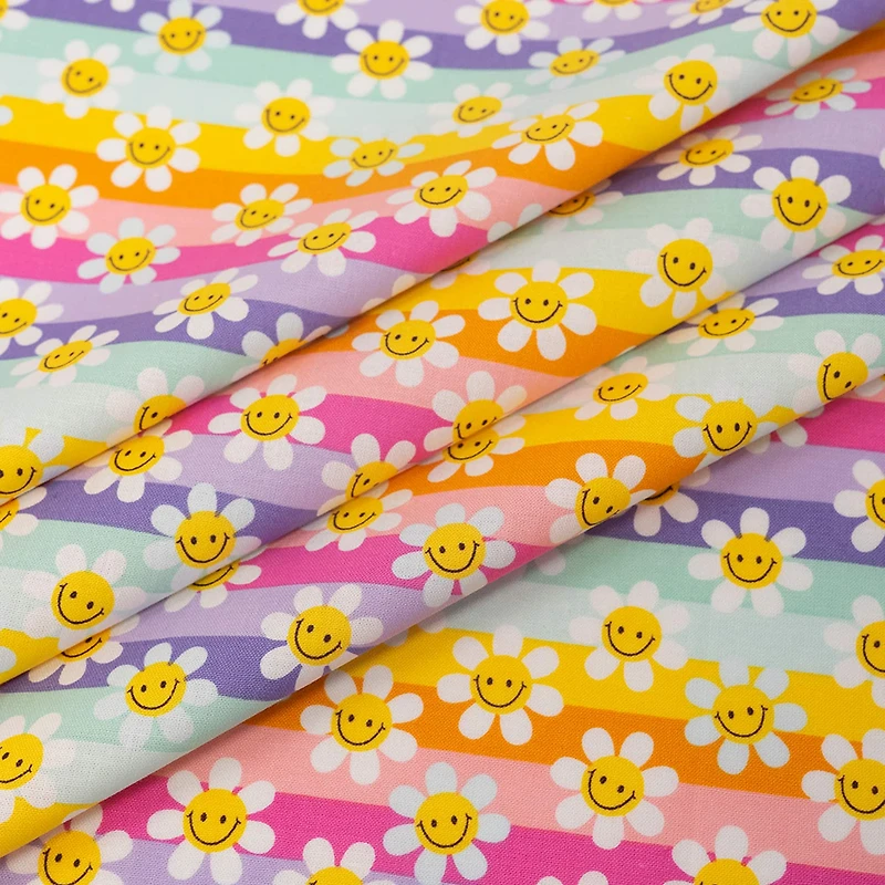 SINGER Modern Daisy Cotton Fabric Bundle
