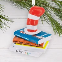 Hallmark Dr. Seuss™ 3.25" Hat on Books Ornament