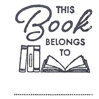 This Book Belongs To Wood Stamp by Recollections®