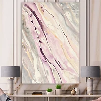 Designart - Shaby Pink Marble