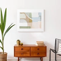 Pastel Modern Abstract 24" x 20" Canvas Wall Art