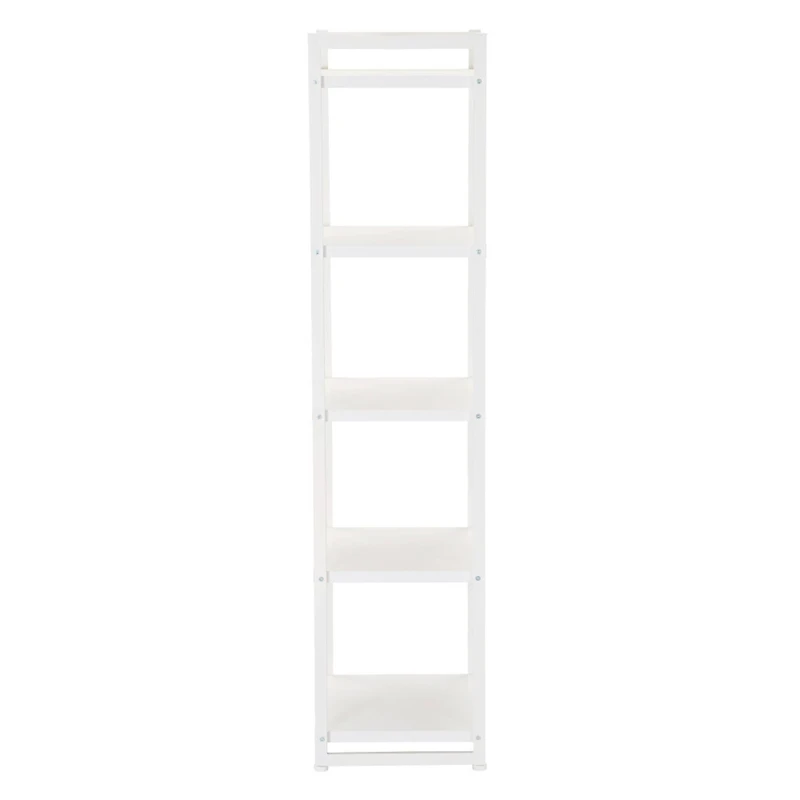 Household Essentials Jamestown 59" 5-Shelf Narrow Bookshelf