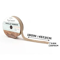 ArtSkills® Project: Craft™ 5/8” x 5yd. Burlap Ribbon, 3ct.