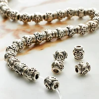 12 Pack: Antique Silver Metal Rondelle Beads, 7mm by Bead Landing™