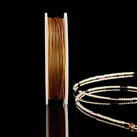 Beadalon® 7 Strand Satin Gold Bead Stringing Wire