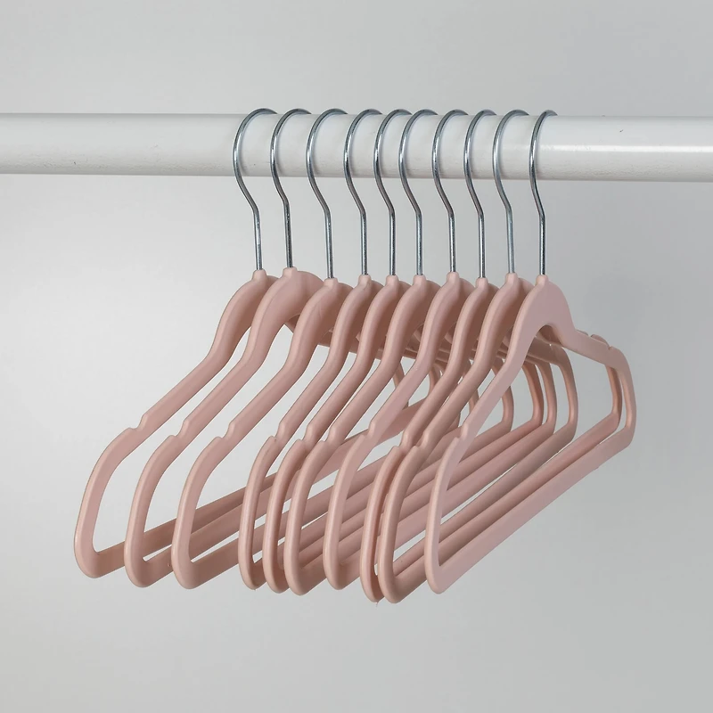 Honey Can Do Slim Profile Rubber Kids Hangers