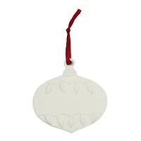 4" Onion with Lights DIY Ceramic Ornament by Ashland®