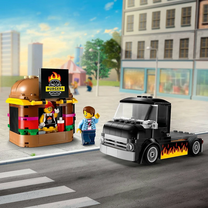 LEGO® City Burger Truck Toy Building Set 60404