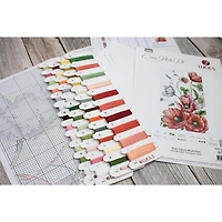 Luca-S The Field Poppies Counted Cross Stitch Kit