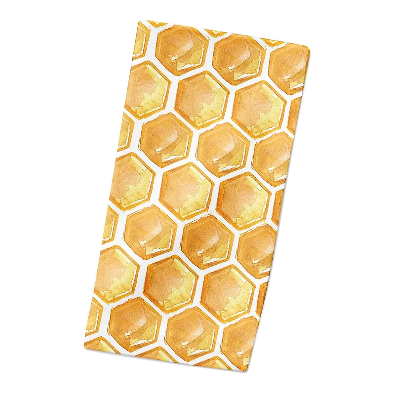 Painted Honeycomb 10" x 10" Cotton Twill Napkin
