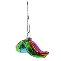 4" Pride Mustache Glass Ornament by Ashland®